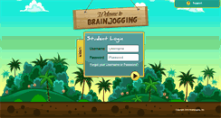 Desktop Screenshot of brainjoggingonline.com